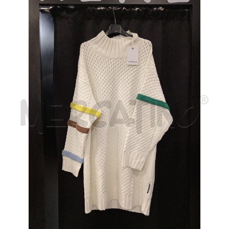 VESTITO MAGLIONE D SILVIAN HEACH BIA MANICHE COLOR CARTELLINO | Mercatino dell'Usato Roma eur 1