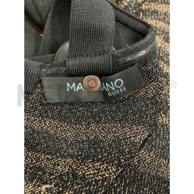 VESTITO TUBINO MARCIANO NE ZEBRATO BEI LUREX | Mercatino dell'Usato Roma eur 3