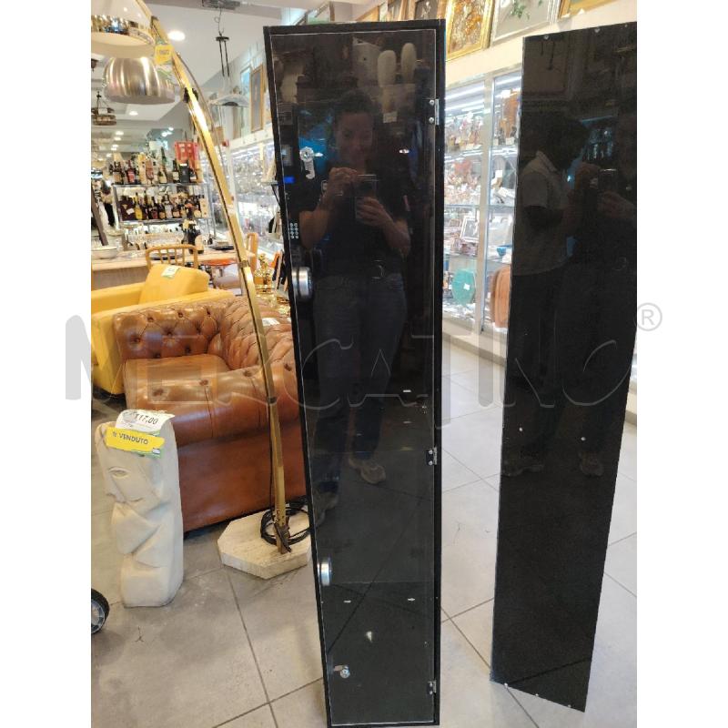 VETRINETTA DA MURO NERA PLEXI 160X30 | Mercatino dell'Usato Roma eur 1