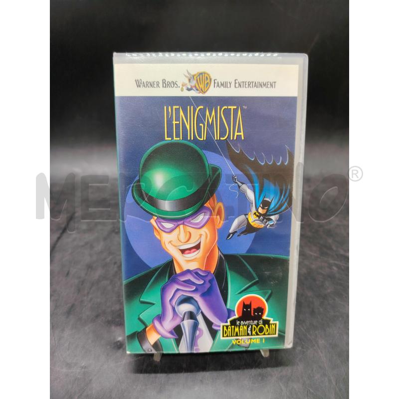 VHS LE AVVENTURE DI BATMAN E ROBIN L'ENIGMISTA | Mercatino dell'Usato Roma eur 1
