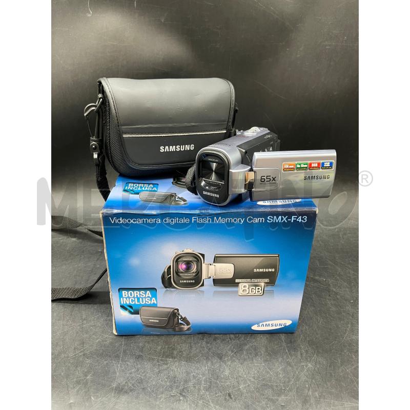 VIDEOCAMERA SAMSUNG SMX-F43 | Mercatino dell'Usato Roma eur 1