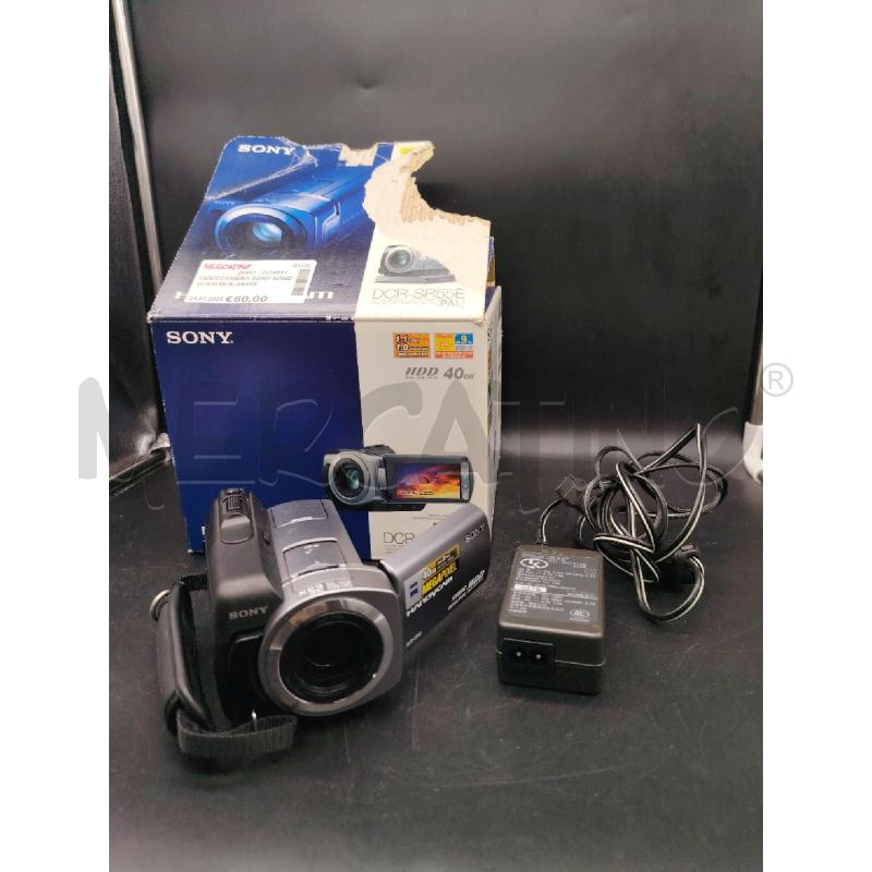 VIDEOCAMERA SONY HANDYCAM DCR-SR55E | Mercatino dell'Usato Roma eur 1