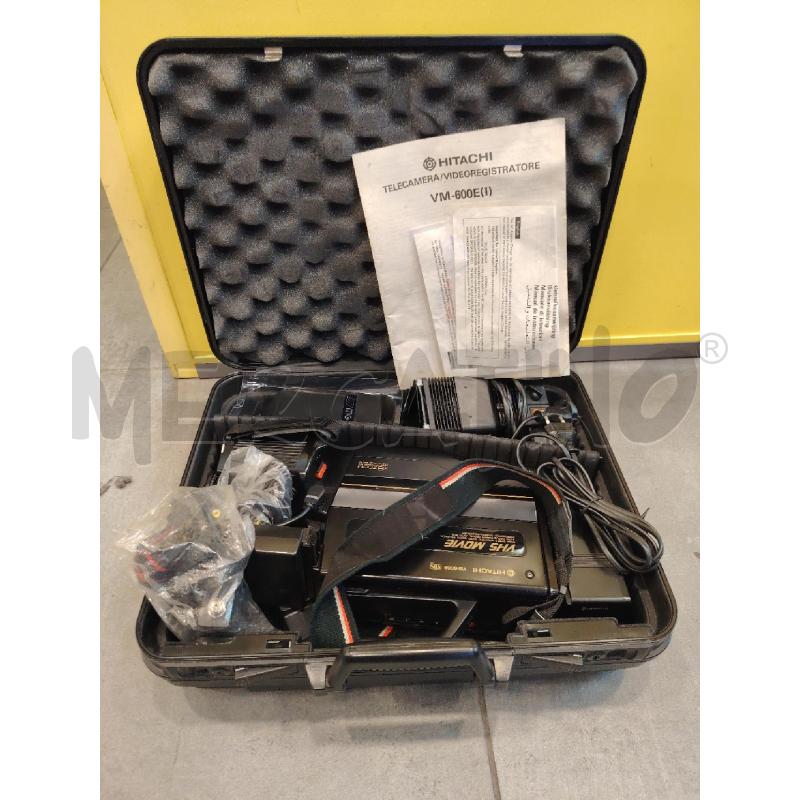VIDEOCAMERA VHS MOVIE 600 VM-600E | Mercatino dell'Usato Roma eur 1