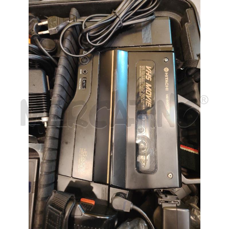 VIDEOCAMERA VHS MOVIE 600 VM-600E | Mercatino dell'Usato Roma eur 2