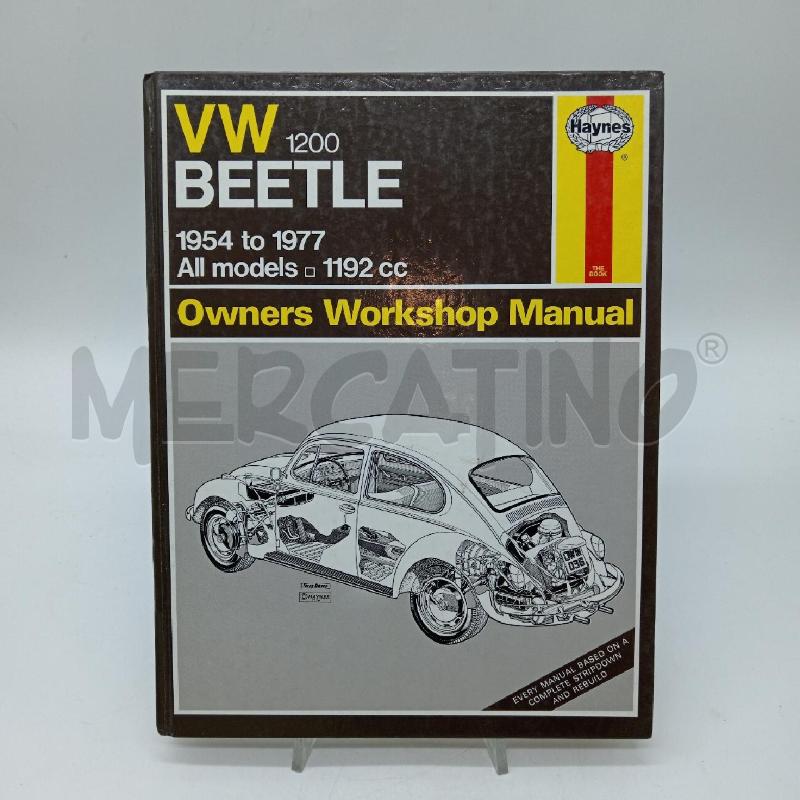 VW 1200 BEETLE OWNERS WORKSHOP MANUAL | Mercatino dell'Usato Roma eur 1