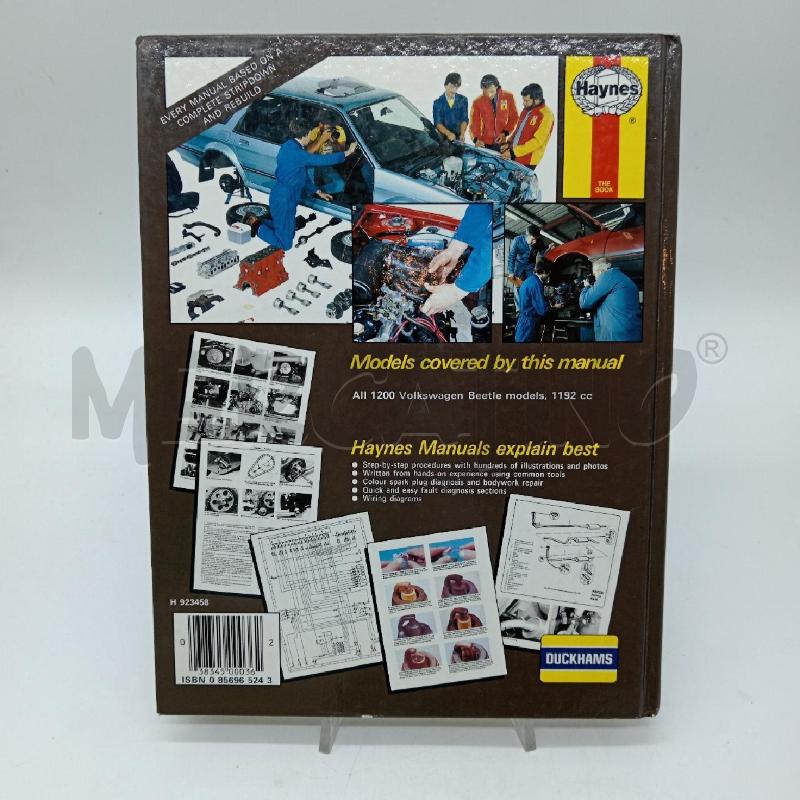 VW 1200 BEETLE OWNERS WORKSHOP MANUAL | Mercatino dell'Usato Roma eur 2
