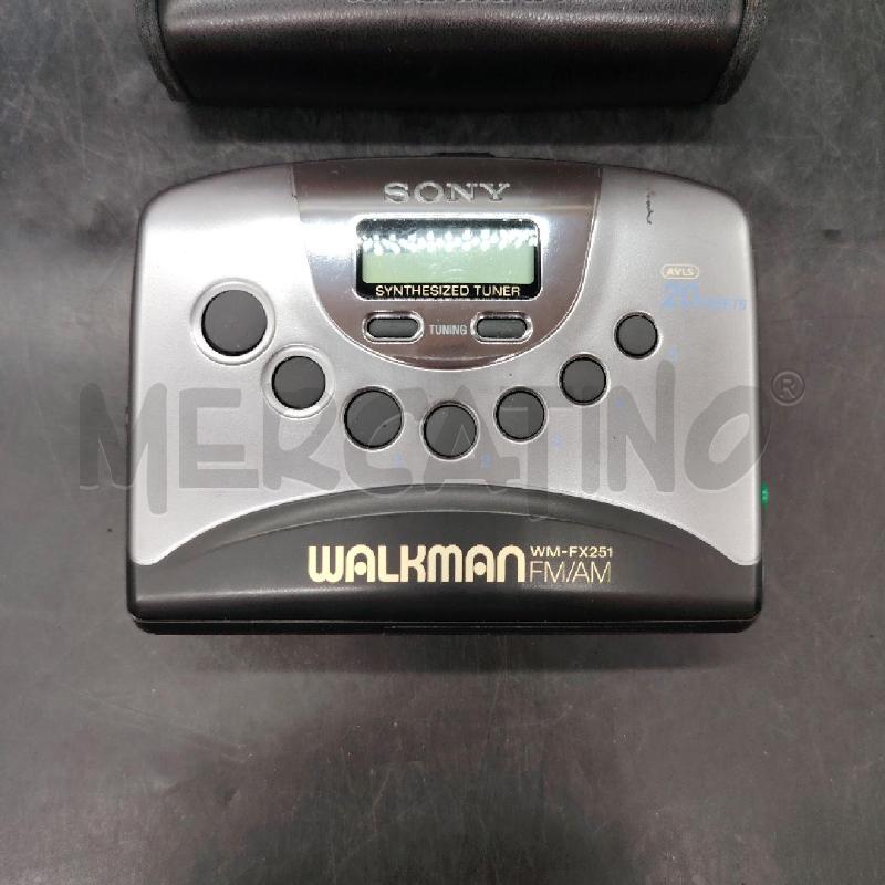 WALKMAN WM-FX251 | Mercatino dell'Usato Roma eur 2