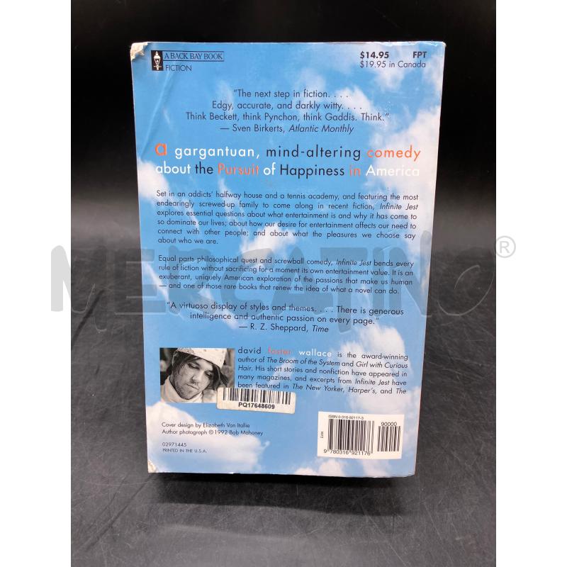 WALLACE INFINITE JEST | Mercatino dell'Usato Roma eur 2