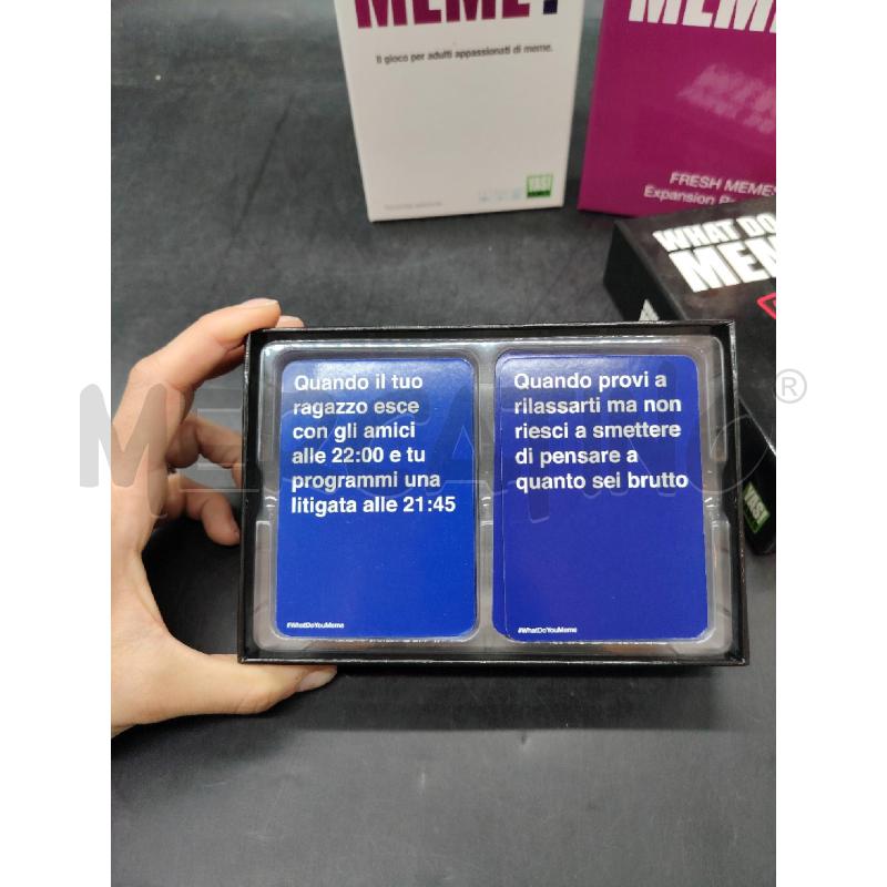 WHAT DO YOU MEME CON 2 ESPANSIONI | Mercatino dell'Usato Roma eur 2