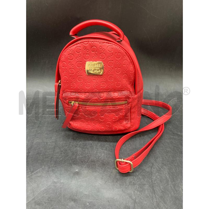 ZAINETTO GUESS ROSSO DETT DOR | Mercatino dell'Usato Roma eur 1