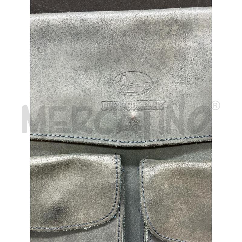 ZAINO DUCK COMPANY PELLE VE SCURO | Mercatino dell'Usato Roma eur 2