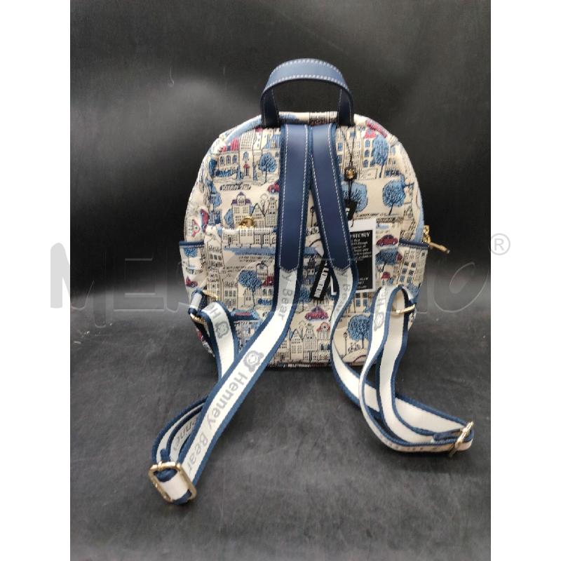 ZAINO HENENY BEAR BLU MACCHINE RSS | Mercatino dell'Usato Roma eur 2
