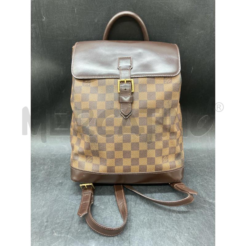 ZAINO LOUIS VUITTON DAMIER EBENE SOHO MONOGRAM TH0999 | Mercatino dell'Usato Roma eur 1