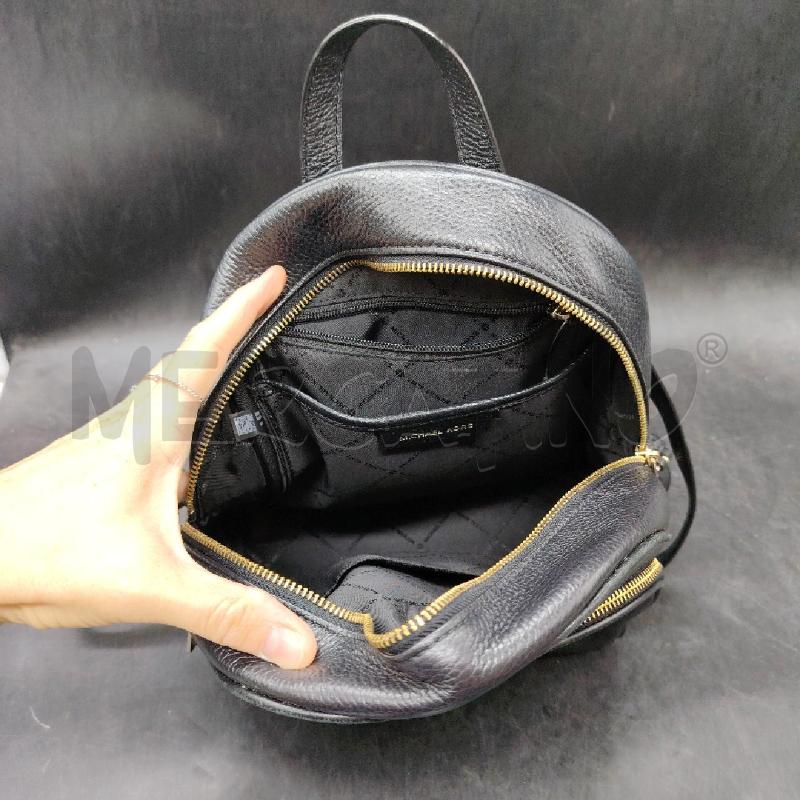 ZAINO MICHAEL KORS NERO PELLE  | Mercatino dell'Usato Roma eur 3