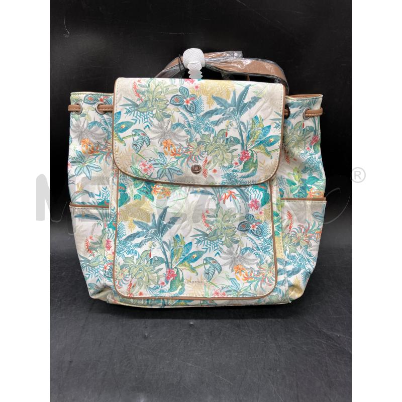 ZAINO PARFOIS STAMPA FIORI  | Mercatino dell'Usato Roma eur 1