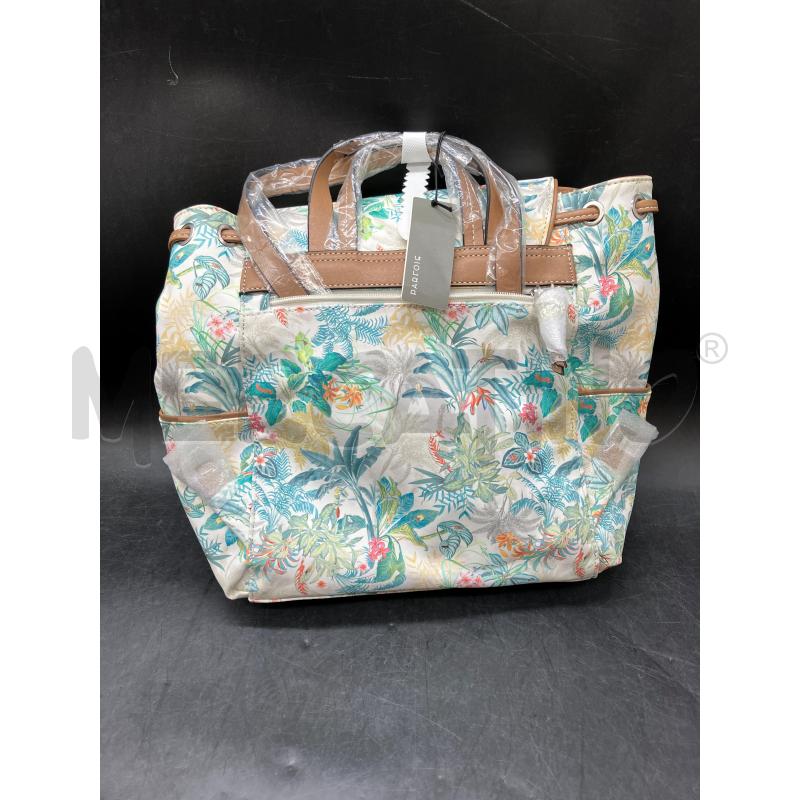 ZAINO PARFOIS STAMPA FIORI  | Mercatino dell'Usato Roma eur 2