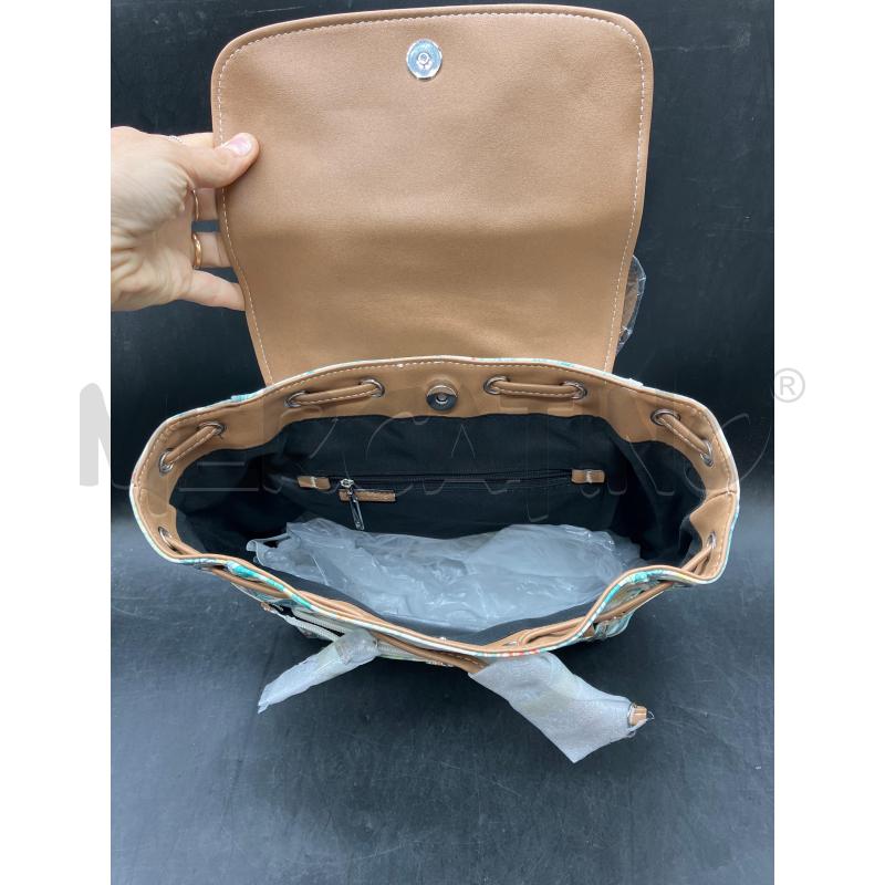 ZAINO PARFOIS STAMPA FIORI  | Mercatino dell'Usato Roma eur 3