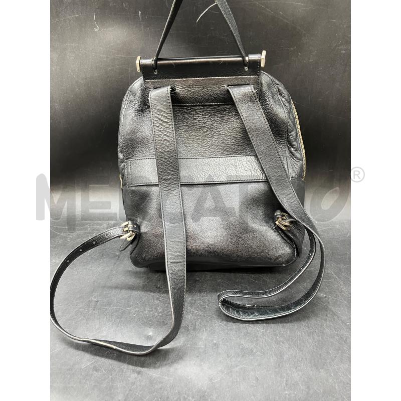 ZAINO PIQUADRO NERO PELLE  | Mercatino dell'Usato Roma eur 2