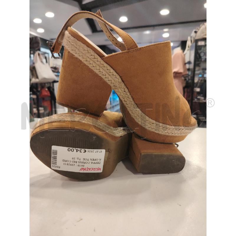 ZEPPA CORINA BEI CORDA OPEN TOE | Mercatino dell'Usato Roma eur 3