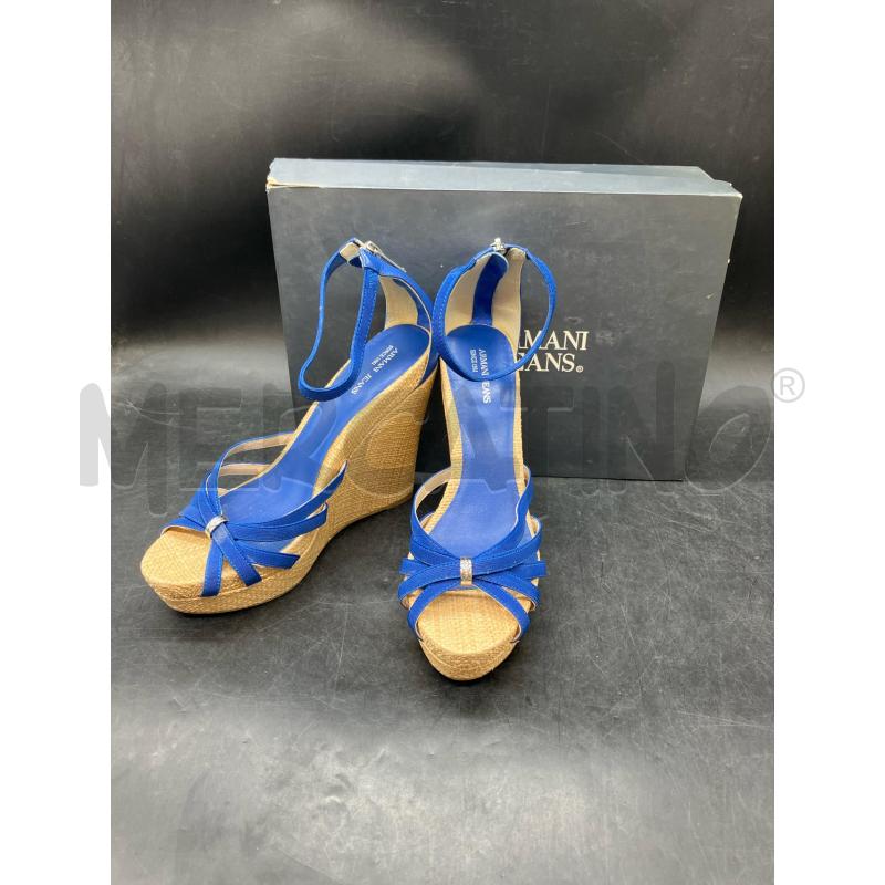 ZEPPA ESPADRILLAS ARMANI JEANS SCATOLA BLU  | Mercatino dell'Usato Roma eur 1