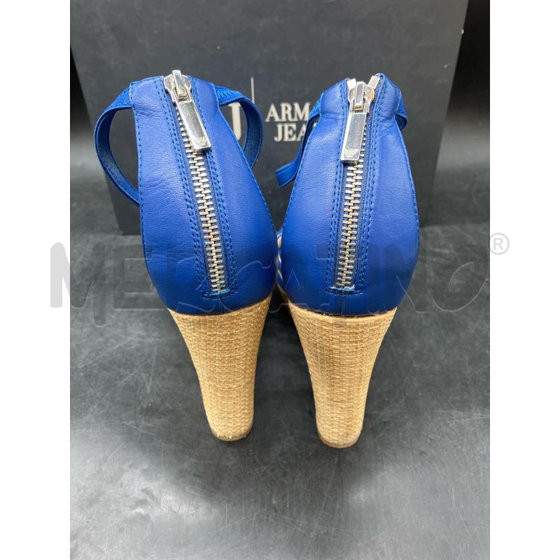 ZEPPA ESPADRILLAS ARMANI JEANS SCATOLA BLU  | Mercatino dell'Usato Roma eur 4
