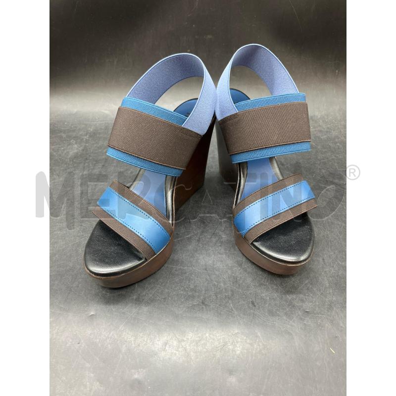 ZEPPA HASSAN MARRONE FASCIA BLU | Mercatino dell'Usato Roma eur 1