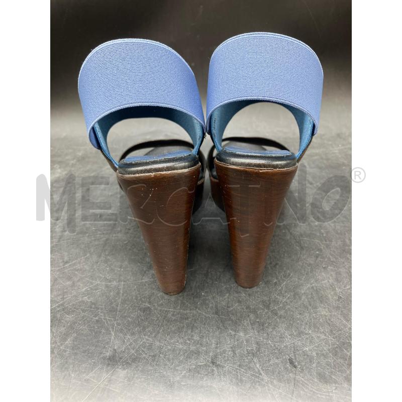 ZEPPA HASSAN MARRONE FASCIA BLU | Mercatino dell'Usato Roma eur 4