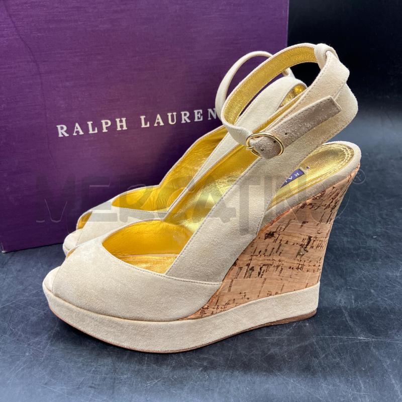 ZEPPA RALPH LAUREN SCATOLA BEIGE SCAMOSCIATA | Mercatino dell'Usato Roma eur 3