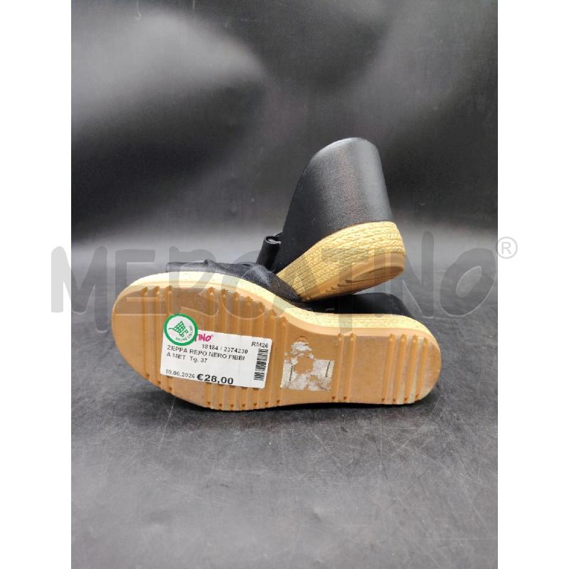 ZEPPA REPO NERO FIBBIA MET | Mercatino dell'Usato Roma eur 3