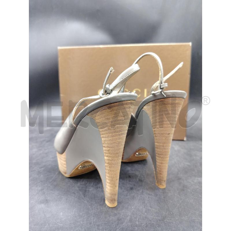 ZEPPA SCATO GUCCI GRI APERTA DAVANTI  | Mercatino dell'Usato Roma eur 2