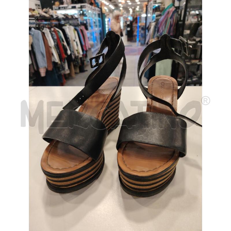 ZEPPA ZANON RIGHE NERO MARRONE | Mercatino dell'Usato Roma eur 1