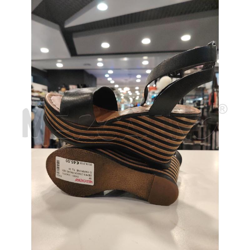 ZEPPA ZANON RIGHE NERO MARRONE | Mercatino dell'Usato Roma eur 3