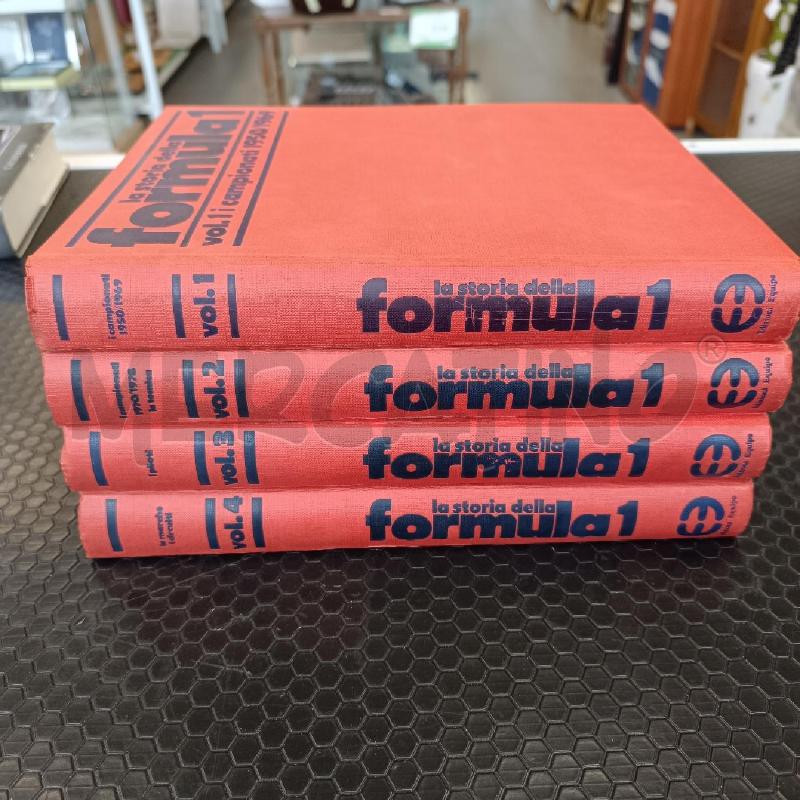 4 VOLUMI LA STORIA DELLA FORMULA 1 I CAMPIONATI | Mercatino dell'Usato Colleferro 1