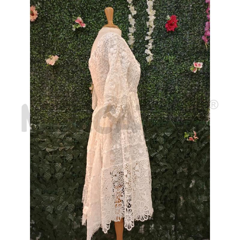 ABITO DONNA ANTICA SARTOIA BIANCO PAILLETTES | Mercatino dell'Usato Colleferro 2