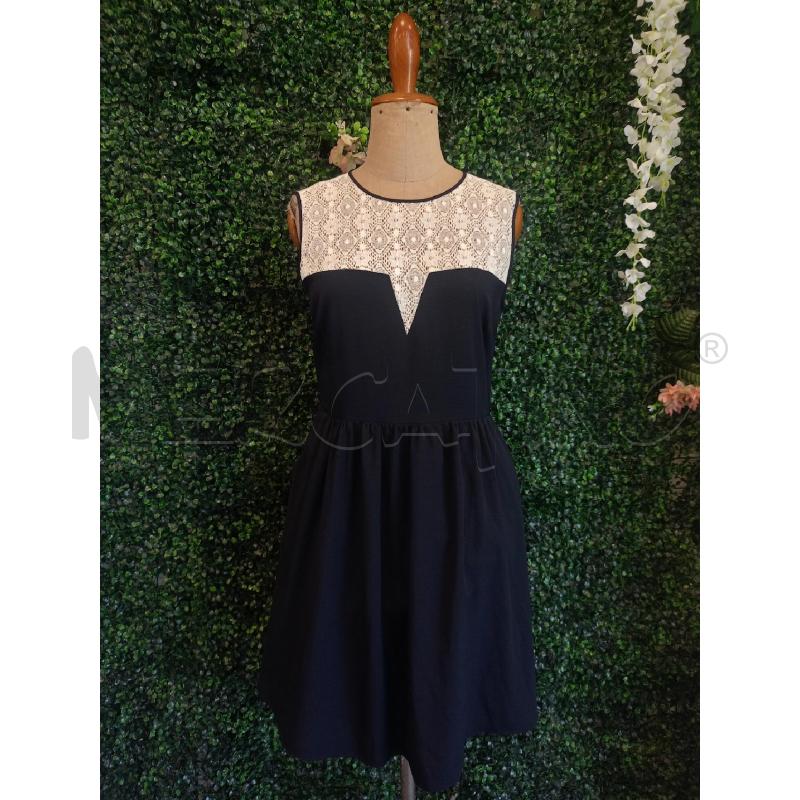 ABITO DONNA ARMANI EXCHANGE BLU PETT BIA PIZZO  | Mercatino dell'Usato Colleferro 1