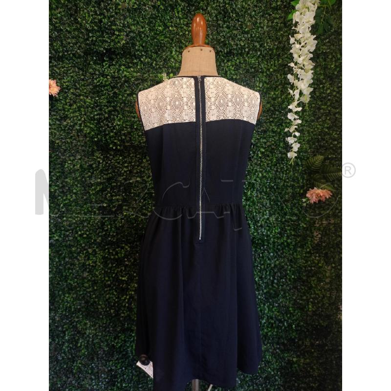 ABITO DONNA ARMANI EXCHANGE BLU PETT BIA PIZZO  | Mercatino dell'Usato Colleferro 2