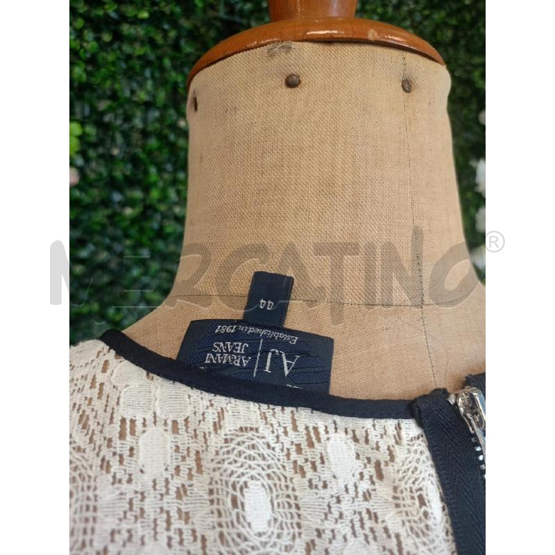 ABITO DONNA ARMANI EXCHANGE BLU PETT BIA PIZZO  | Mercatino dell'Usato Colleferro 3