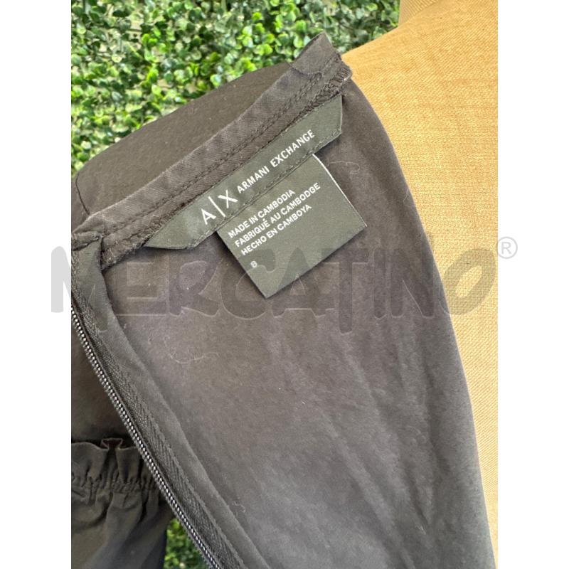 ABITO DONNA ARMANI EXCHANGE NE MANICH SBALZE  | Mercatino dell'Usato Colleferro 4