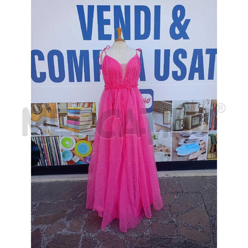 ABITO DONNA CERIMONIA FAERIESTY TULLE ROSA | Mercatino dell'Usato Colleferro 1