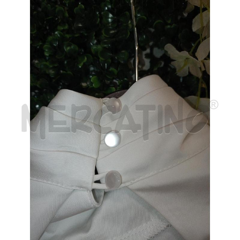 ABITO DONNA ESTILO DIANI BIANCO NUOVO RASO | Mercatino dell'Usato Colleferro 4