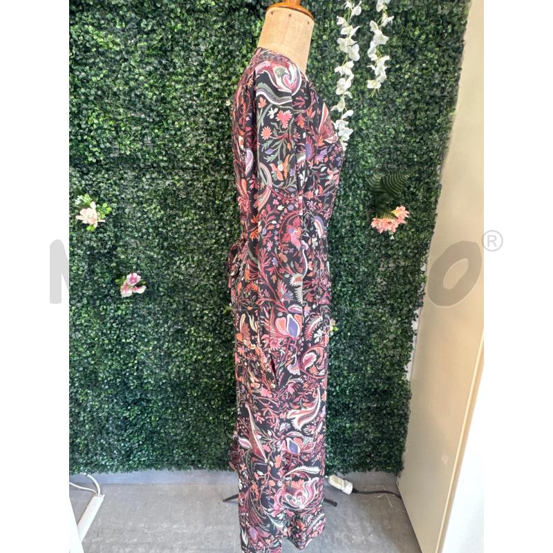 ABITO DONNA LOUISE MISHA BASE NE BORDEAUX FIORI GHIRIGORI | Mercatino dell'Usato Colleferro 2