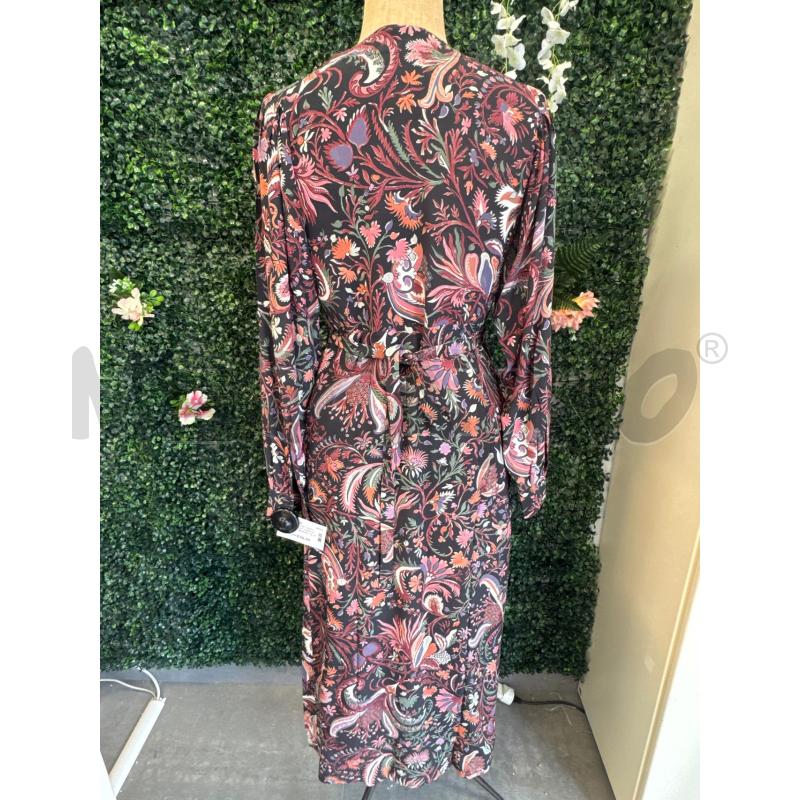 ABITO DONNA LOUISE MISHA BASE NE BORDEAUX FIORI GHIRIGORI | Mercatino dell'Usato Colleferro 3