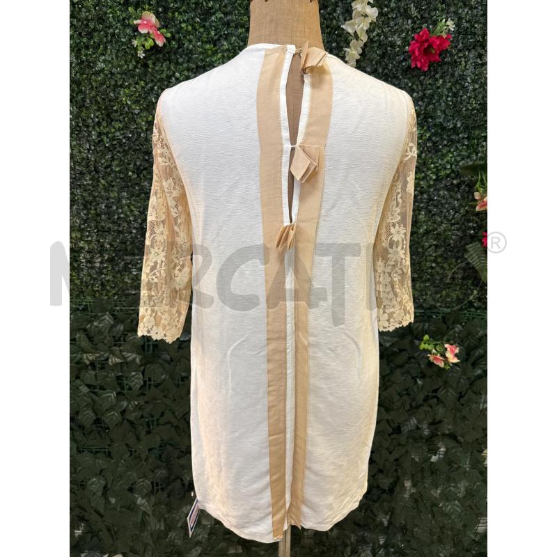 ABITO DONNA TWINSET BIA PIZZO BEIG VISCOSA | Mercatino dell'Usato Colleferro 3