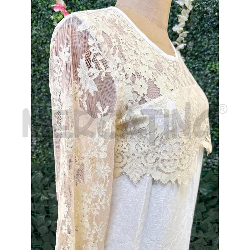 ABITO DONNA TWINSET BIA PIZZO BEIG VISCOSA | Mercatino dell'Usato Colleferro 4