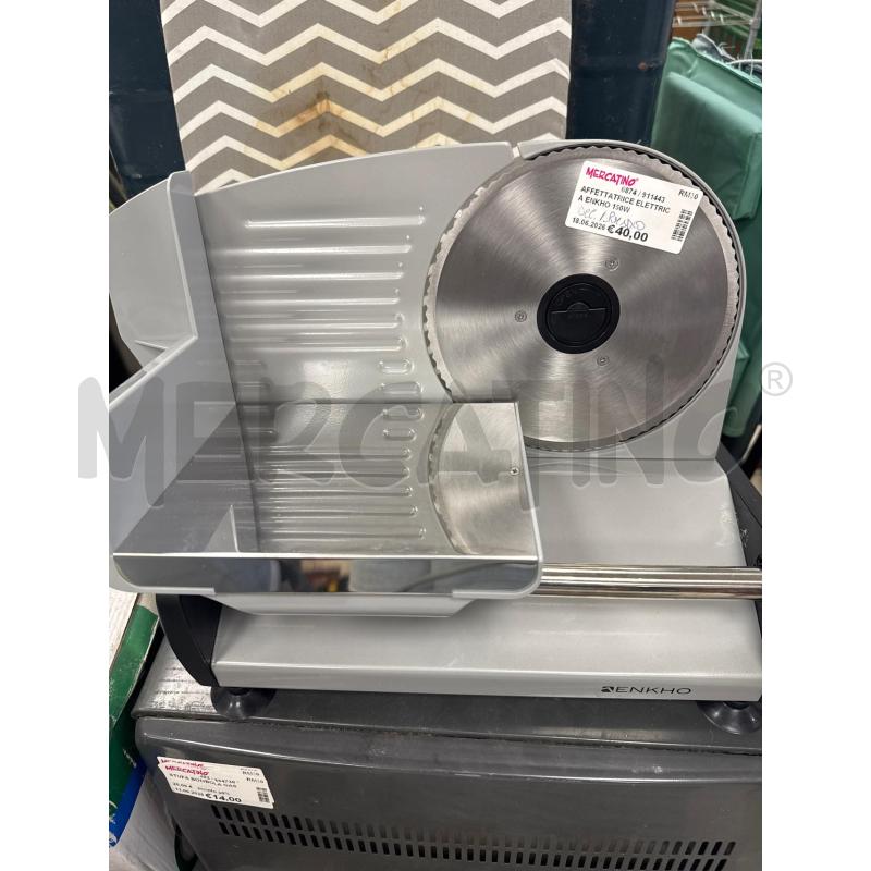AFFETTATRICE ELETTRICA ENKHO 150W | Mercatino dell'Usato Colleferro 1