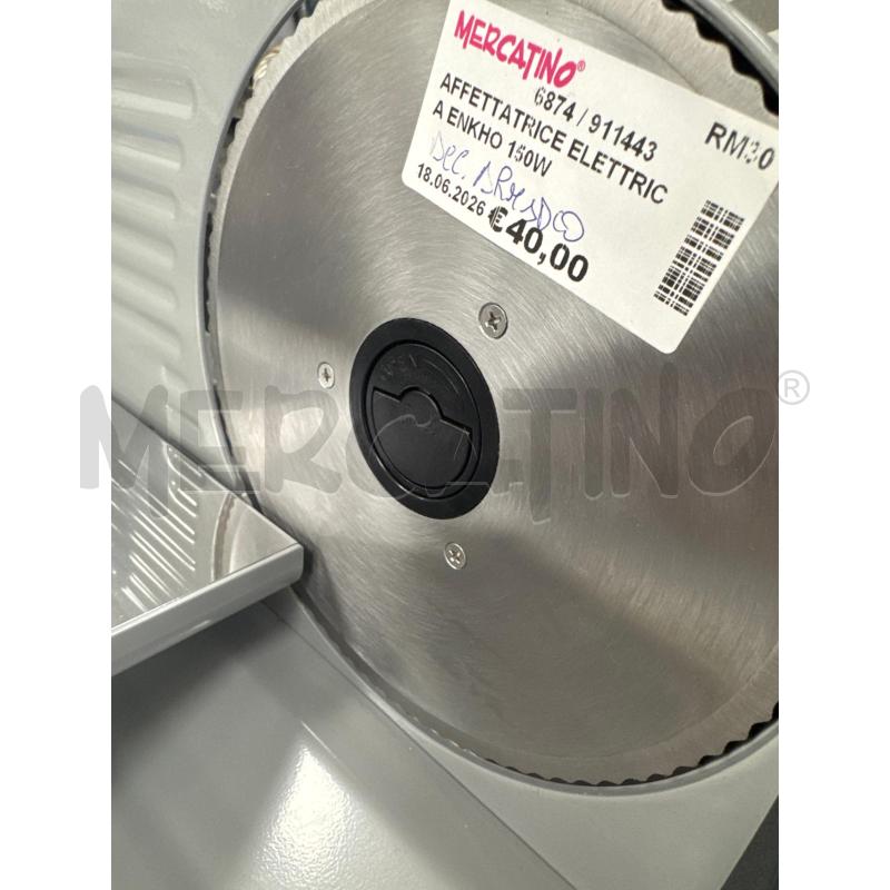 AFFETTATRICE ELETTRICA ENKHO 150W | Mercatino dell'Usato Colleferro 2