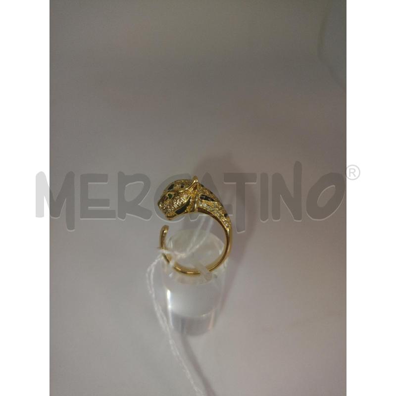 ANELLO DONNA 195B PANTERA DO | Mercatino dell'Usato Colleferro 1