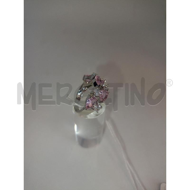 ANELLO DONNA 222G ARGE STRASS PIE ROSA | Mercatino dell'Usato Colleferro 2