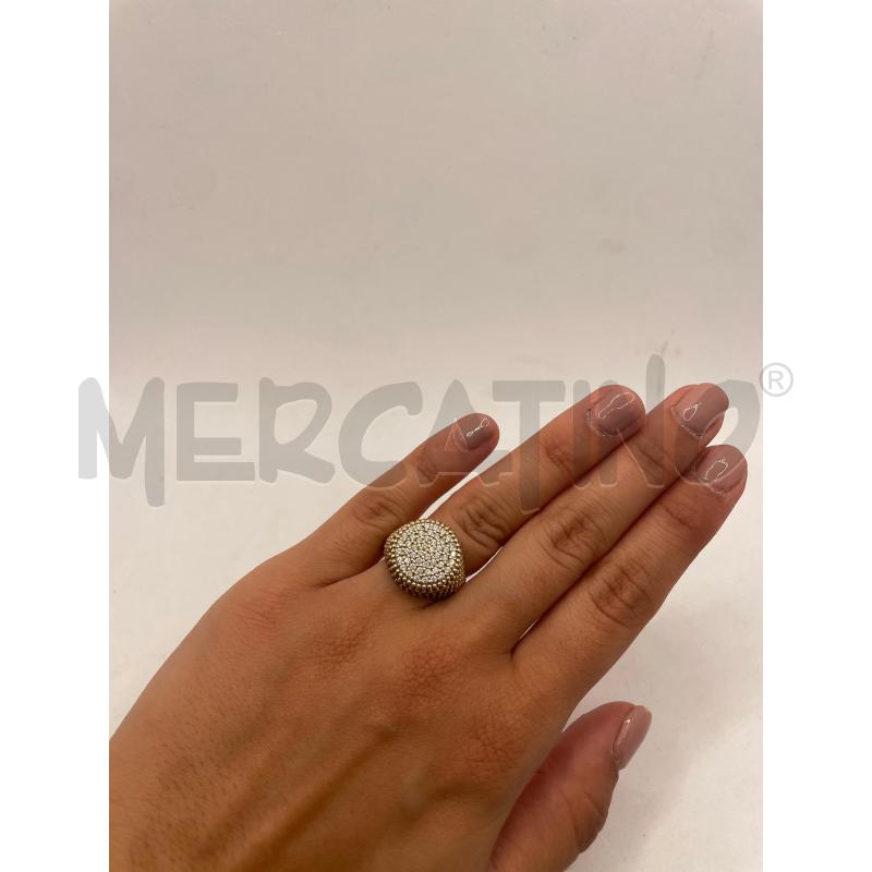 ANELLO DONNA ARG925 DO ZIRCONCINI ARGE  | Mercatino dell'Usato Colleferro 4
