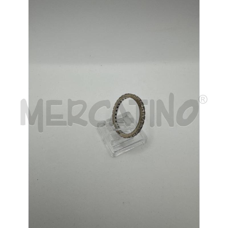 ANELLO DONNA ARG925 FASCIA STRASS | Mercatino dell'Usato Colleferro 2
